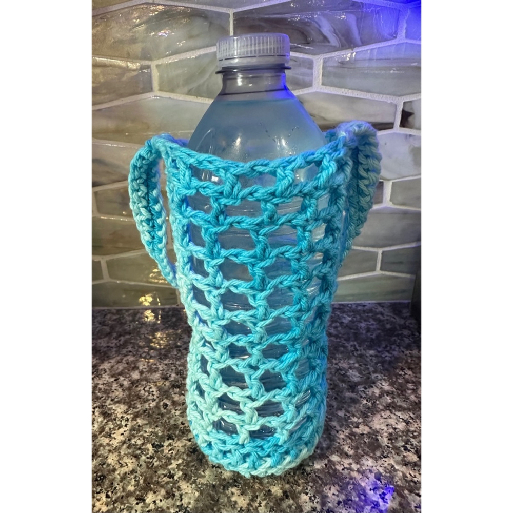 Unisex Unbranded Water Bottle Holder Blue One Size - Picture 2 of 6